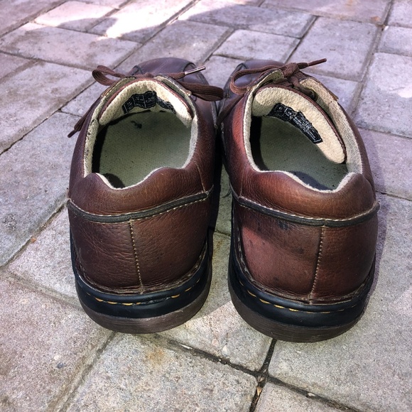 Dr. Martens brown leather lace up oxfords - Picture 4 of 8